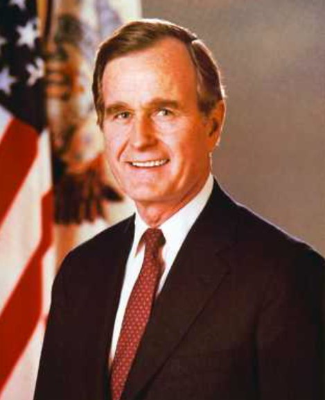 George H. W. Bush, President Of The United States, Official Portrait